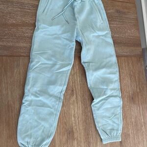 Abercrombie and Fitch Light Blue/Teal Sweatpants